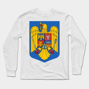 Romania Coat of Arms Long Sleeve T-Shirt